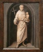 Hans Memling Saint Anthony of Padua Germany oil painting artist
